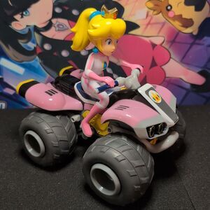 Mario Kart 8 Quad Princess Peach Carrera RC2.4 GHz NO Remote Control ATVUntested
